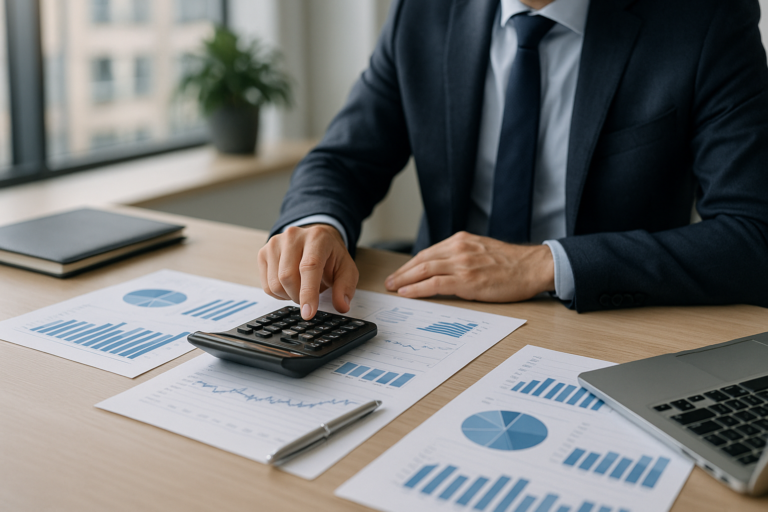 Documenti finanziari e grafici usati per stimare il valore di un'impresa